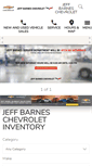 Mobile Screenshot of jeffbarneschevrolet.com
